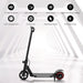 Electric Scooter 130w 16km/h Led Light Folding Portable