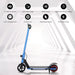 Electric Scooter 130w 16km/h Led Light Folding Portable