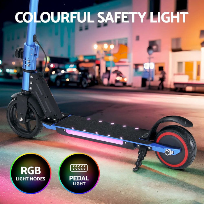 Electric Scooter 130w 16km/h Led Light Folding Portable