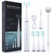 Electric Sonic Toothbrush Kit for Whitening and Cleaning