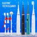 Electric Sonic Toothbrush Kit for Whitening and Cleaning