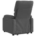 Electric Stand Up Massage Recliner Chair Dark Grey Fabric