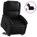 Electric Stand Up Recliner Chair Black Faux Leather Txbpalx