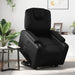 Electric Stand Up Recliner Chair Black Faux Leather Txbpppn
