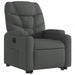 Electric Stand Up Recliner Chair Dark Grey Fabric Txbpltt