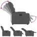 Electric Stand Up Recliner Chair Dark Grey Fabric Txbpltt