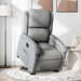 Electric Stand Up Recliner Chair Light Grey Fabric Txbpatl