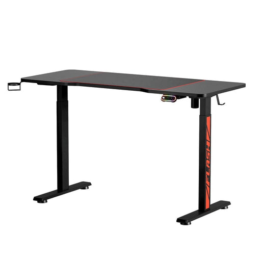 Electric Standing Desk Gaming Desks Sit Stand Table Rgb