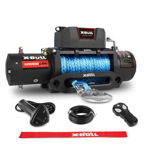 Electric Winch 12v 12000lbs/5454kg 26m Synthetic Rope