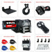 Electric Winch 12v 3000lbs Steel Cable Wireless Remote Atv