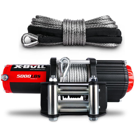Electric Winch 12v 5000lbs Wireless Steel Cable Atv Boat