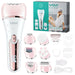 Electric Women Epilator Leg Body Facial Hair Removal Trimmer