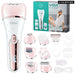 Electric Women Epilator Leg Body Facial Hair Removal Trimmer