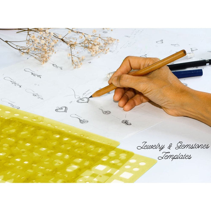 Electrical Drafting and Logic Template Drawing Stencil