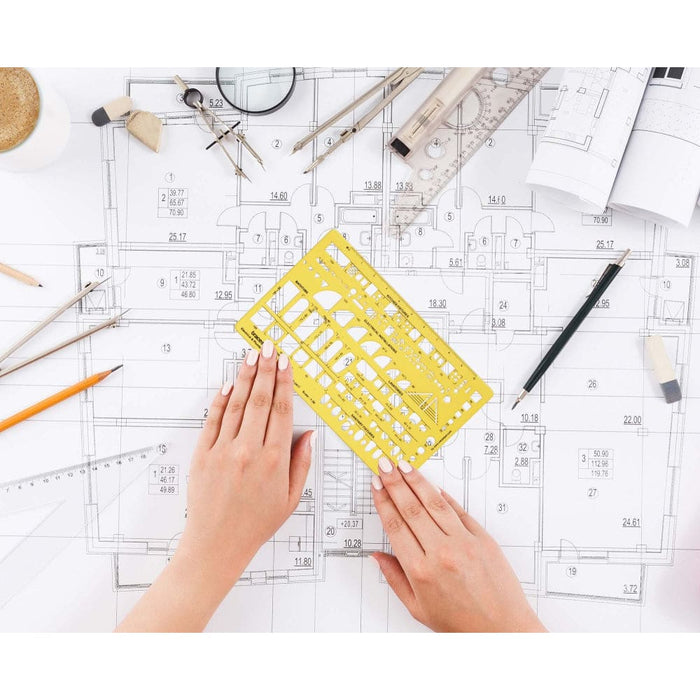 Electrical Drafting and Plumbing Template Drawing Stencil