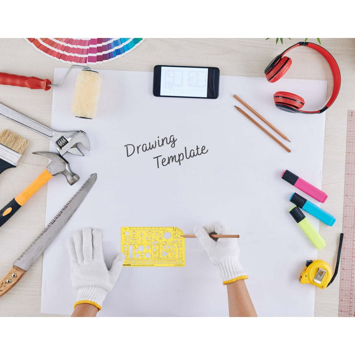 Electrical Drafting Symbols Template Drawing Stencil