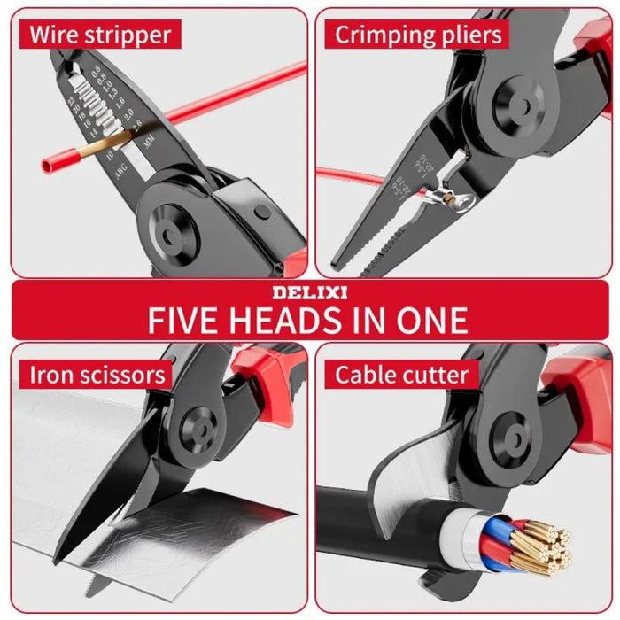 Electrician Pliers With Replaceable Tips