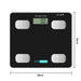 Electronic Floor Body Scale Black Digital Lcd Glass Tracker