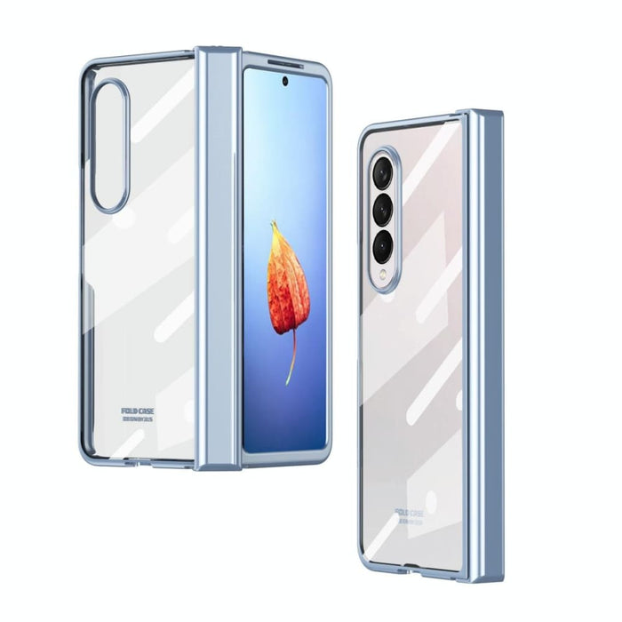 Electroplated Full Body Hinge Case For Samsung Fold 4