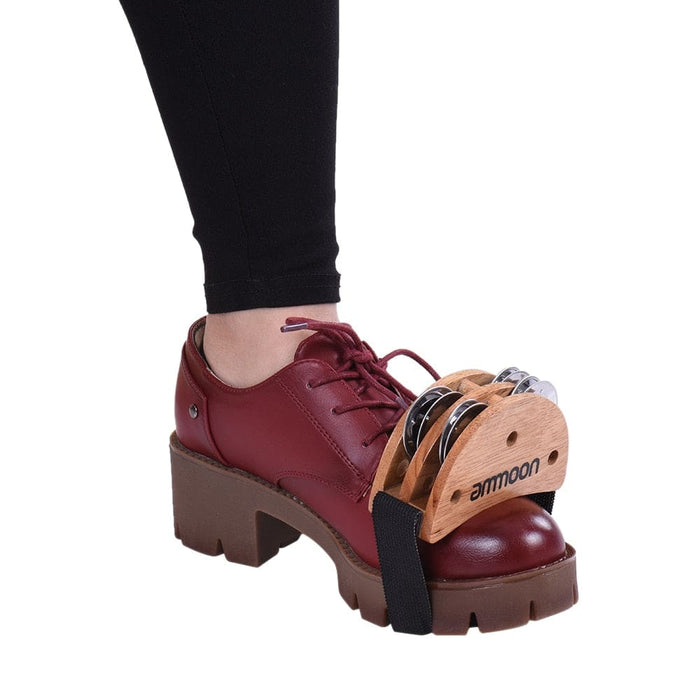 Elliptical Cajon Box Drum Companion Accessory Foot Jingle