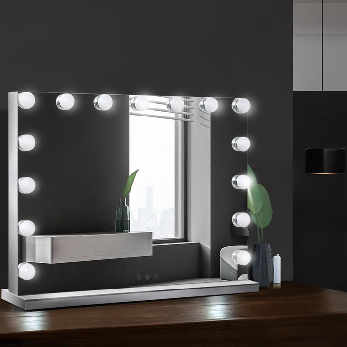 Embellir Hollywood Frameless Makeup Mirror with 15 Led