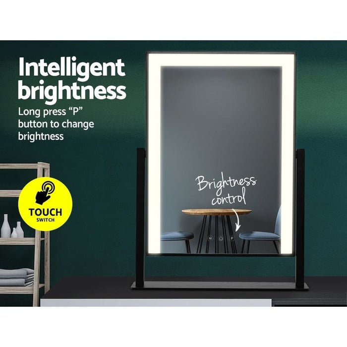 Goslash Picks Embellir Led Makeup Mirror Hollywood Standing