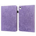 Embossed Lace Flower Pattern Leather Tablet Case For Ipad