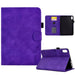 Embossed Smile Flip Tablet Leather Smart Case