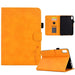 Embossed Smile Flip Tablet Leather Smart Case