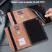 Embossed Striped Leather Case For Ipad Pro 12.9
