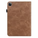 Embossed Striped Leather Case For Ipad Pro 12.9