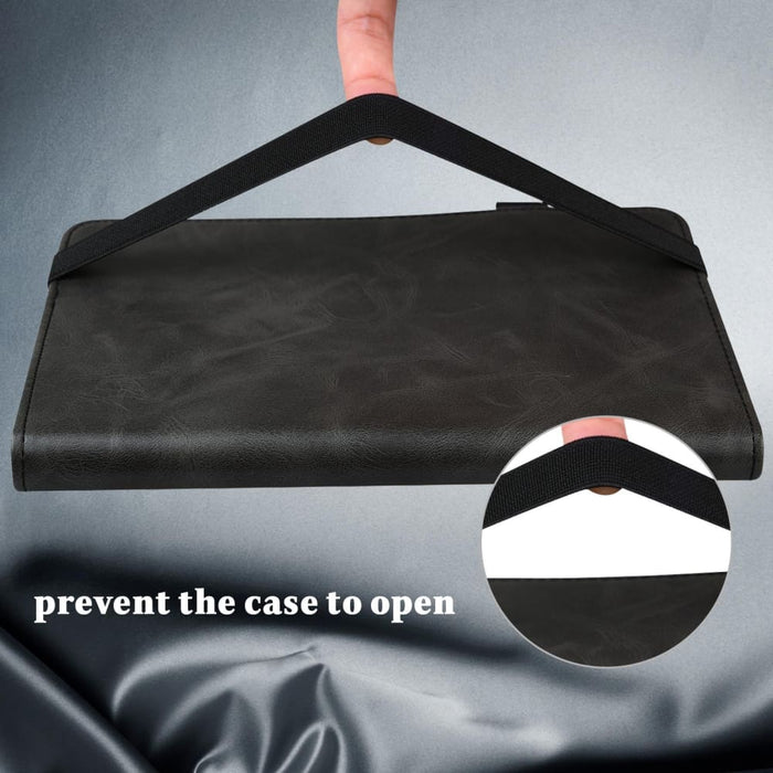 Embossed Striped Leather Case For Ipad Pro 12.9