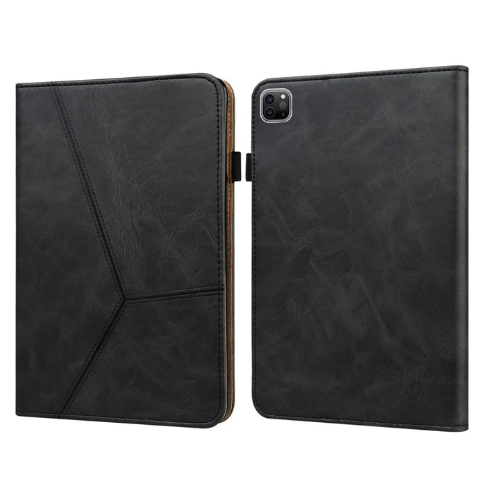Embossed Striped Leather Case For Ipad Pro 12.9
