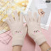 Embroidered Smiley Bear Touch Screen Gloves