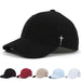 Embroidered Unisex Baseball Cap Simple Cross Water Drop