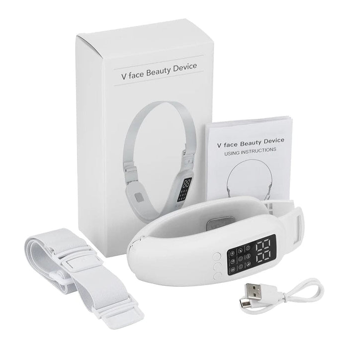 Ems Facial Lifting Device with Led Pon Therapy and Vibration