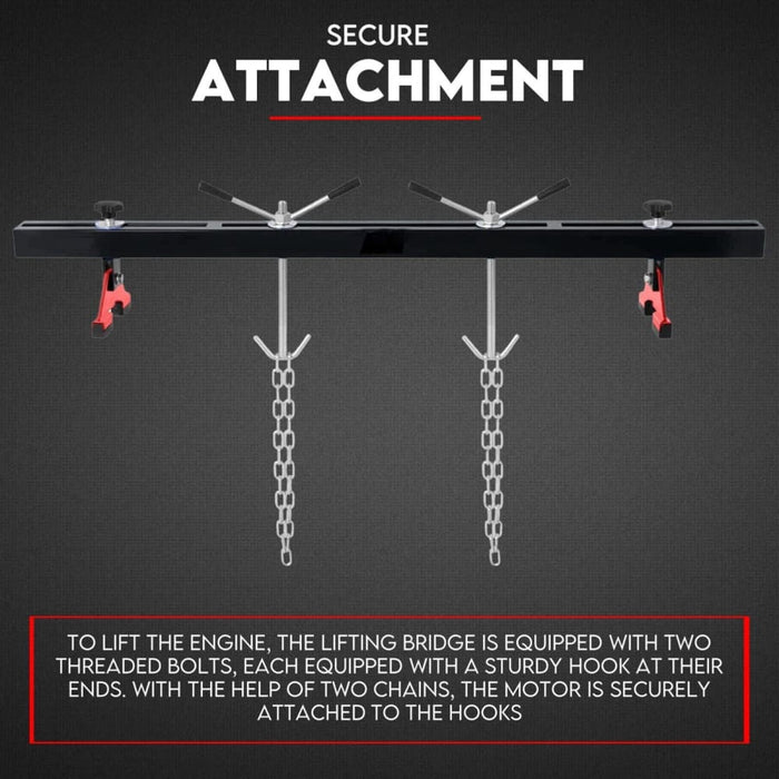 Engine Support Bar Load Leveler 1100 Lbs Transmission W/
