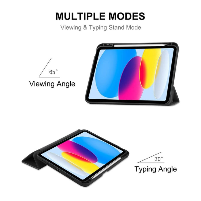 Enkay Tpu Back Cover Smart Leather Stand Tablet Case