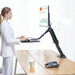 Ergonomic Height Adjust Computer Stand Workstation 22-32