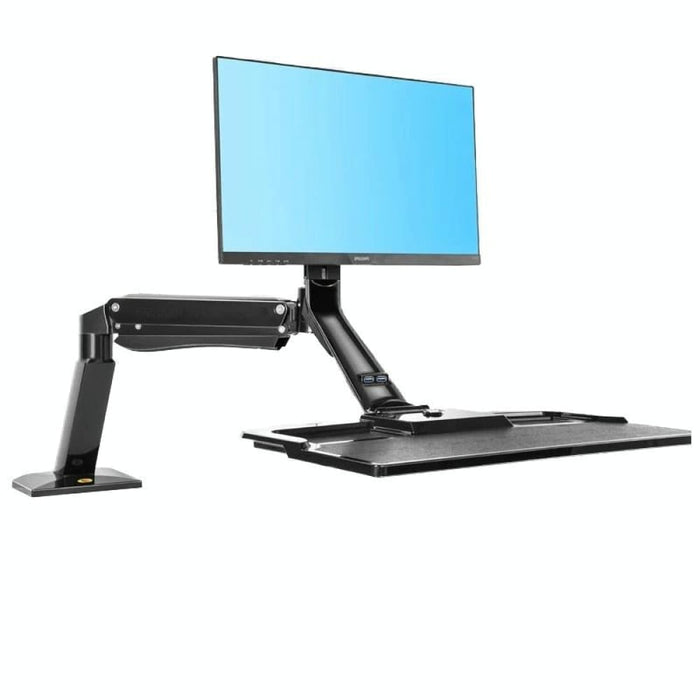 Ergonomic Height Adjust Computer Stand Workstation 22-32