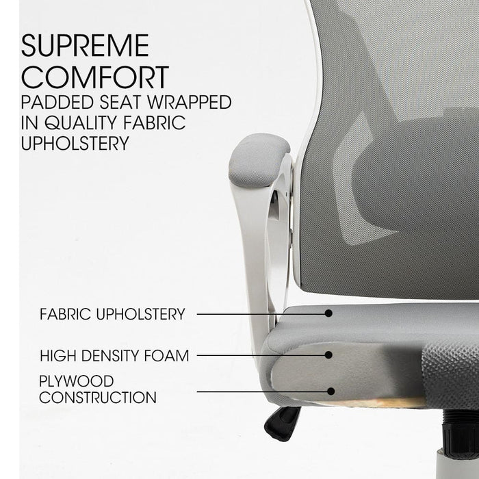 Ergonomic Mesh Office Chair Computer Seat with Headrest