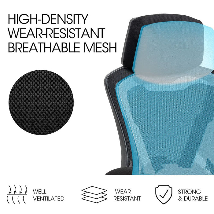 Ergonomic Office Desk Chair Height Adjustable Lumbar