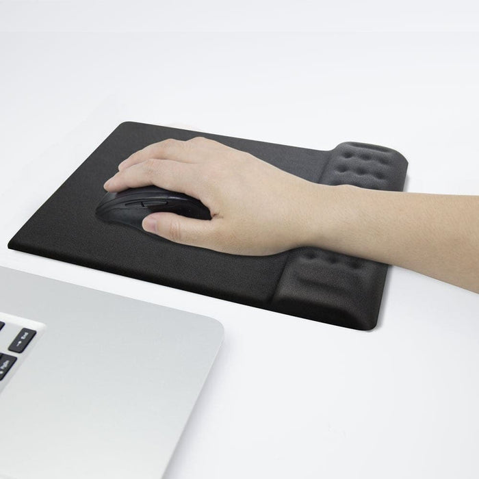 Ergonomic Padded Mouse Pad with Wrist Rest Memory Foam Soft
