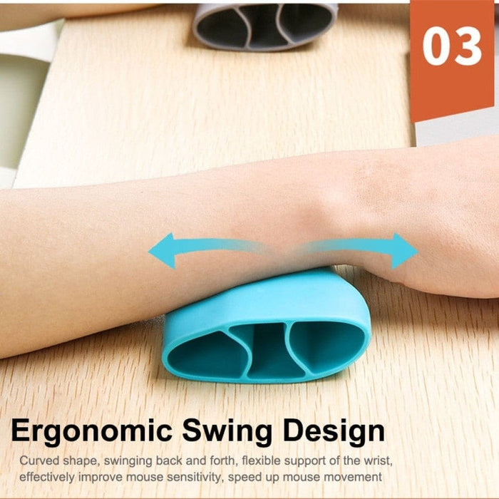 3d Ergonomic Silicone Non - slip Streamline Wrist Rest