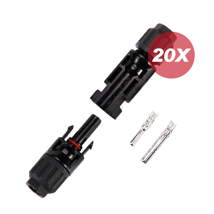 30A Pv Connectors T / Y Branch Male & Female Solar Panel Mounting Brackets Z