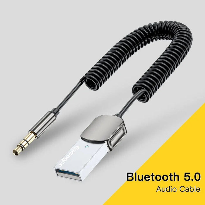 Essager Bluetooth Aux Adapter Dongle Usb to 3.5mm Jack Car