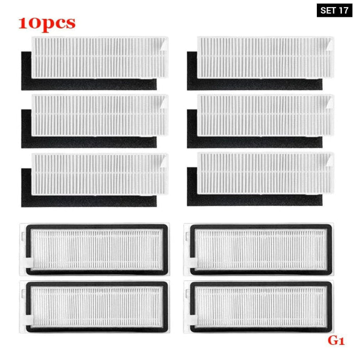 Essential Robot Vacuum Parts Brush Filter Mop Tank Box