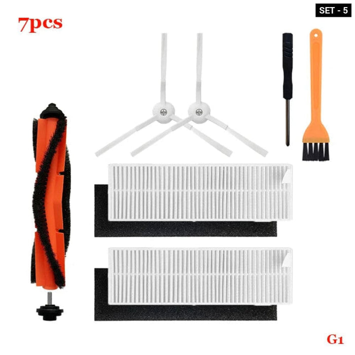 Essential Robot Vacuum Parts Brush Filter Mop Tank Box