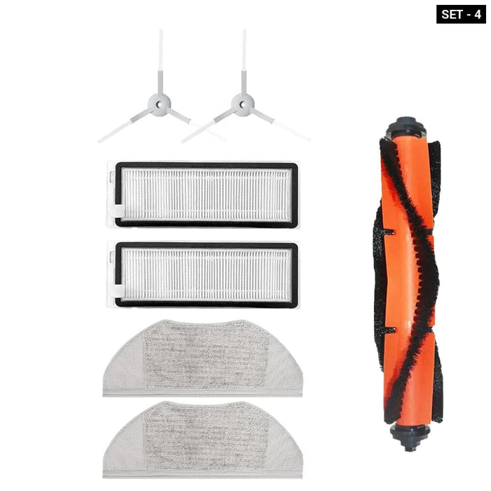 Essential Robot Vacuum Parts Brush Filter Mop Tank Box