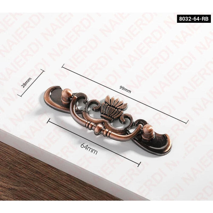 European Antique Cabinet Handles For Kitchen Cupboard